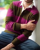 【ドゥクラッセ/DoCLASSE / MEN】のニットラガーシャツ カーキパターン|ID: prp329100003115705 ipo3291000000028255865