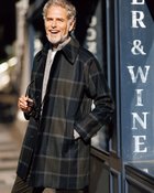 【ドゥクラッセ/DoCLASSE / MEN】のBALLISウールメルトンボンディングコート ネイビーチェック|ID: prp329100003115716 ipo3291000000028255885