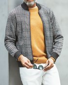 【ドゥクラッセ/DoCLASSE / MEN】の裏起毛ジャージリブブルゾン ブラックパターン|ID: prp329100003115730 ipo3291000000029468132