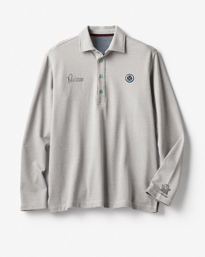 【ドゥクラッセ/DoCLASSE / MEN】の微起毛ストレッチポロシャツ長袖 インテリア・キッズ・メンズ・レディースファッション・服の通販 founy(ファニー) https://founy.com/ ファッション Fashion メンズファッション Fashion for Men トップス・カットソー Cut & Sew Tops メンズシャツ Shirts ポロシャツ / きれいめカジュアルスタイル Polo Shirts キャラクター Character, Licensed Characters ゴルフ Golf ストレッチ Stretch, Stretchy Fabric ポロシャツ Polo Shirt, Collared Tee メンズ Men's, Menswear 長袖 Long Sleeve, Full Sleeve |ID: prp329100003115754 ipo3291000000035831334