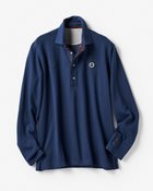 【ドゥクラッセ/DoCLASSE / MEN】の微起毛ストレッチポロシャツ長袖 ネイビー|ID: prp329100003115754 ipo3291000000035831345