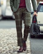 【ドゥクラッセ/DoCLASSE / MEN】のプレミアムウールパンツ/カンポーレ 人気、トレンドファッション・服の通販 founy(ファニー) ファッション Fashion メンズファッション MEN ボトムス Bottoms/Men イタリア Italy ジャケット Jacket メンズ Mens 無地 Plain Color thumbnail グリーン・パターン|ID: prp329100003115767 ipo3291000000028255630