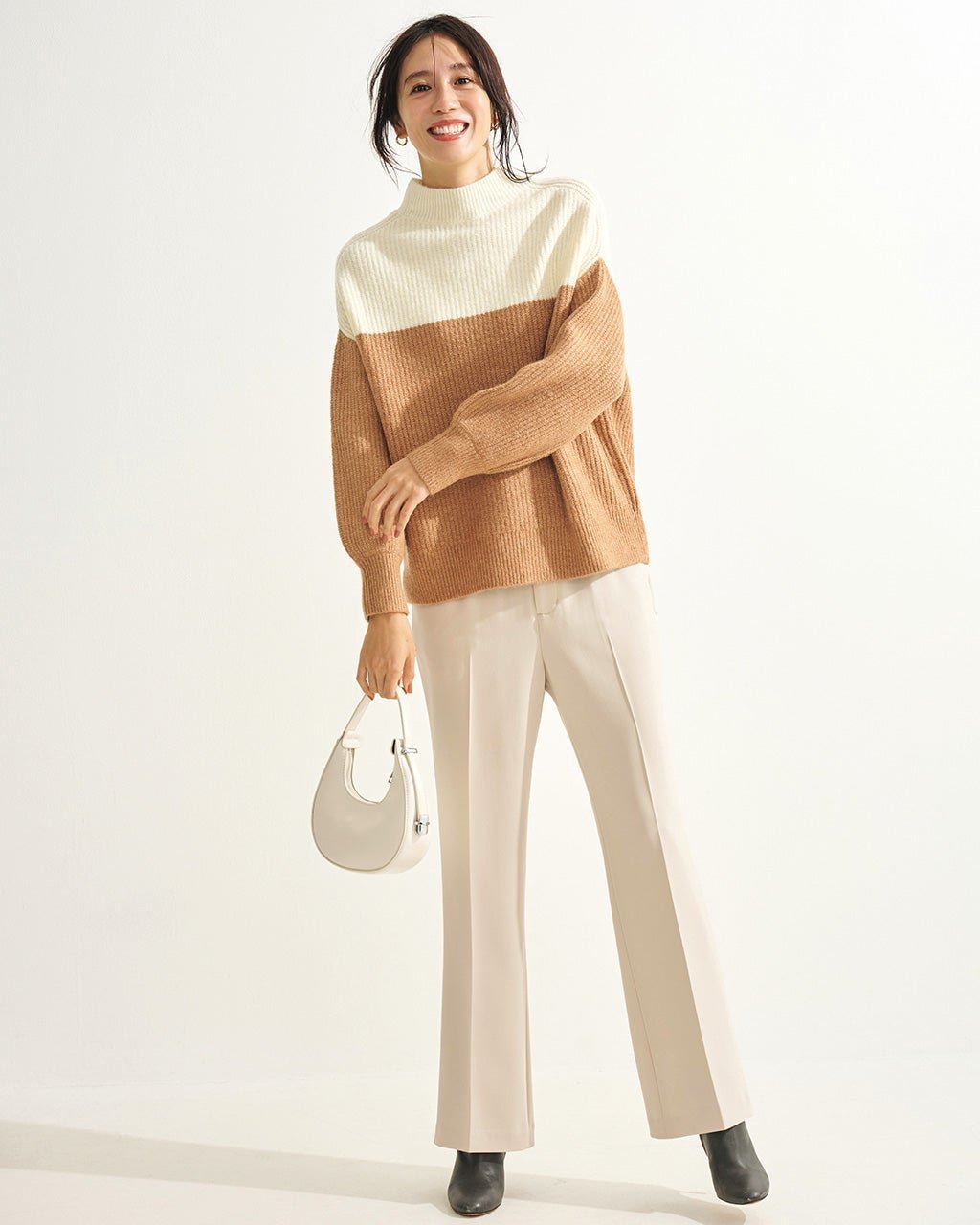 【ドゥクラッセ/DoCLASSE】のウール混フラッフィー・ハイネックセーター 人気、トレンドファッション・服の通販 founy(ファニー) 　ファッション　Fashion　レディースファッション　Fashion for Women　トップス・カットソー　Cut & Sew Tops　ニット　Knit Tops & Sweaters　スリーブ　Sleeve, Long Sleeve / Short Sleeve　セーター　Sweater, Knitwear　パターン　Pattern, Design Print　リラックス　Relax, Relaxed Fit　冬　Winter / This Winter　 other-1|ID: prp329100003115782 ipo3291000000034788682