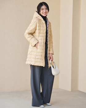 【ドゥクラッセ/DoCLASSE】 モダンリバーシブル・ジップアップダウンコート人気、トレンドファッション・服の通販 founy(ファニー) ファッション Fashion レディースファッション Fashion for Women アウター Coat / Outerwear Collection コート・ロングコート・ピーコート Long Coats, Peacoats & More ダウンジャケット・軽量ダウン Warm & Lightweight Down Jackets シンプル Simple, Minimal ダウン Down, Puffer プリント Print, Printed Pattern リバーシブル Reversible, Two-Sided 無地 Plain, Solid Color |ID:prp329100003115804