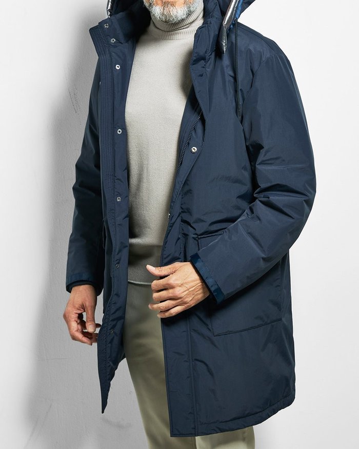 【ドゥクラッセ/DoCLASSE / MEN】のアルミサーモダウンフード インテリア・キッズ・メンズ・レディースファッション・服の通販 founy(ファニー) https://founy.com/ ファッション Fashion メンズファッション Fashion for Men ジャケット Jacket, Outerwear ダウン Down, Puffer ダブル Double, Double-Breasted ビジネス 仕事 通勤 Business / Work / Commuting フェザー Feather, Feather Detail フラップ Flap, Flap Pocket プリント Print, Printed Pattern ポケット Pocket, Pocket Detail ミリタリー Military, Army Style メンズ Men's, Menswear 軽量 Lightweight, Ultra Light |ID: prp329100003115807 ipo3291000000035794627