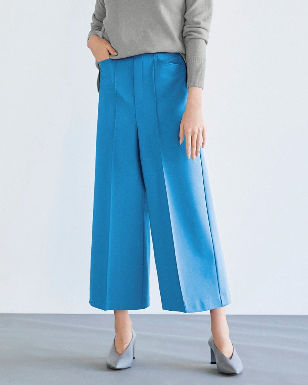【ドゥクラッセ/DoCLASSE】の裏起毛カルゼ・ワイドクロップド 人気、トレンドファッション・服の通販 founy(ファニー) 　ファッション　Fashion　レディースファッション　Fashion for Women　パンツ　Pants & Trousers　スマート　Smart, Elegant　エレガント 上品　Elegant　 other-1|ID: prp329100003115814 ipo3291000000033641616