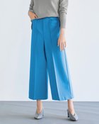 【ドゥクラッセ/DoCLASSE】の裏起毛カルゼ・ワイドクロップド ブルー|ID: prp329100003115814 ipo3291000000036036879