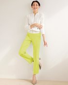 【ドゥクラッセ/DoCLASSE】のシェイプストレッチ・スティックパンツ/63㎝ レモンイエロー|ID: prp329100003115817 ipo3291000000035734722