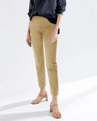 【ドゥクラッセ/DoCLASSE】のシェイプストレッチ・スティックパンツ/63㎝ ベージュ|ID: prp329100003115817 ipo3291000000035734725