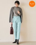 【ドゥクラッセ/DoCLASSE】のWソフト起毛・スマートセミワイド ミントグリーン|ID: prp329100003115869 ipo3291000000036036777