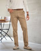 【ドゥクラッセ/DoCLASSE / MEN】のコットンストレッチパンツ/ノータック 人気、トレンドファッション・服の通販 founy(ファニー) ファッション Fashion メンズファッション MEN ボトムス Bottoms/Men ストレッチ Stretch メンズ Mens エレガント 上品 Elegant 定番 Standard 秋 Autumn/Fall thumbnail ダークベージュ|ID: prp329100003115888 ipo3291000000028255500