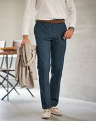 【ドゥクラッセ/DoCLASSE / MEN】のコットンストレッチパンツ/ノータック 人気、トレンドファッション・服の通販 founy(ファニー) ファッション Fashion メンズファッション MEN ボトムス Bottoms/Men ストレッチ Stretch メンズ Mens エレガント 上品 Elegant 定番 Standard 秋 Autumn/Fall thumbnail ネイビー|ID: prp329100003115888 ipo3291000000028255501