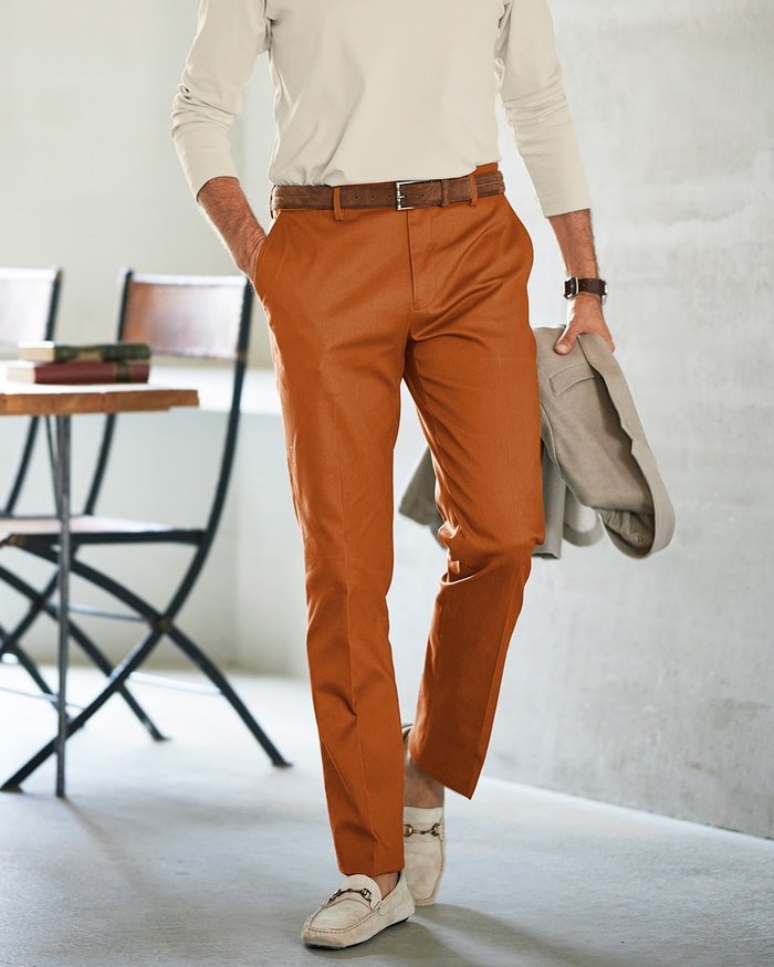 【ドゥクラッセ/DoCLASSE / MEN】のコットンストレッチパンツ/ノータック インテリア・キッズ・メンズ・レディースファッション・服の通販 founy(ファニー) https://founy.com/ ファッション Fashion メンズファッション Fashion for Men ボトムス Bottoms ストレッチ Stretch, Stretchy Fabric メンズ Men's, Menswear エレガント 上品 Elegant 定番 Standard, Basic Item 秋 Autumn |ID: prp329100003115888 ipo3291000000036036811