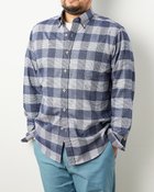 【ドゥクラッセ/DoCLASSE / MEN】のダブル起毛フランネルシャツ/ボタンダウン 人気、トレンドファッション・服の通販 founy(ファニー) ファッション Fashion メンズファッション MEN なめらか Smooth ダウン Down ダブル Double ドレス Dress ピーチ Peach ポケット Pocket メンズ Mens ヨーク Yoke レギュラー Regular thumbnail ネイビーグレンチェック|ID: prp329100003115977 ipo3291000000028254992