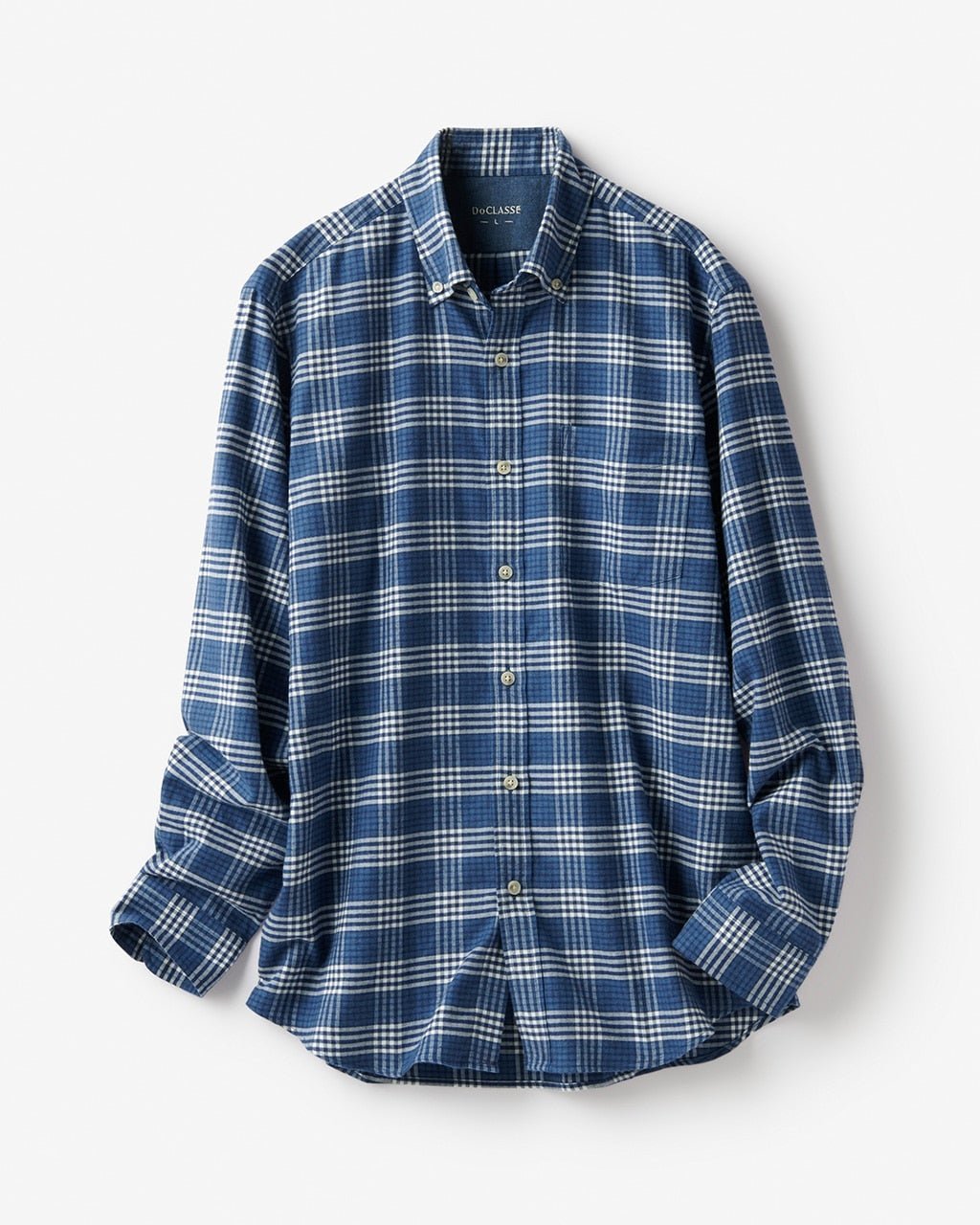 【ドゥクラッセ/DoCLASSE / MEN】のダブル起毛フランネルシャツ/ボタンダウン 人気、トレンドファッション・服の通販 founy(ファニー) ファッション Fashion メンズファッション Fashion for Men なめらか Smooth, Silky Texture ダウン Down, Puffer ダブル Double, Double-Breasted ドレス Dress, One-Piece ピーチ Peach, Soft Touch ポケット Pocket, Pocket Detail メンズ Men's, Menswear ヨーク Yoke, Yoke Design レギュラー Regular, Standard Fit other-1|ID: prp329100003115977 ipo3291000000034576291