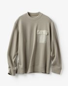 【ドゥクラッセ/DoCLASSE / MEN】のエアポンチ・布帛ポケットクルーネック ライトグレージュ|ID: prp329100003115987 ipo3291000000036036664