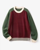 【ドゥクラッセ/DoCLASSE / MEN】のコンフォートクルーネックセーター バーガンディーパターン|ID: prp329100003115989 ipo3291000000036036685