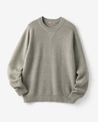 【ドゥクラッセ/DoCLASSE / MEN】のコンフォートクルーネックセーター グレー|ID: prp329100003115989 ipo3291000000036036700