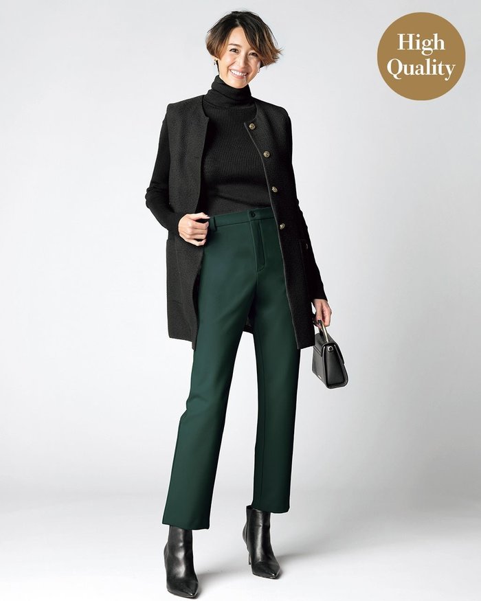 【ドゥクラッセ/DoCLASSE】のツイル裏起毛カットソー・テーパードパンツ インテリア・キッズ・メンズ・レディースファッション・服の通販 founy(ファニー) https://founy.com/ ファッション Fashion レディースファッション Fashion for Women パンツ Pants & Trousers カットソー Cut and Sewn Top ギャザー Gathered, Ruffled ツイル Twist, Twisted Detail フロント Front, Front Design エレガント 上品 Elegant 定番 Standard, Basic Item |ID: prp329100003116000 ipo3291000000036036708