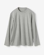 【ドゥクラッセ/DoCLASSE / MEN】のダブルフロントクルーネック長袖・ ドゥクラッセT 杢グレー|ID: prp329100003116038 ipo3291000000030451761