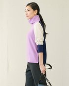 【ドゥクラッセ/DoCLASSE】のホットリブート・カラーブロックハイネック 人気、トレンドファッション・服の通販 founy(ファニー) ファッション Fashion レディースファッション WOMEN トップス・カットソー Tops/Tshirt シャツ/ブラウス Shirts/Blouses ロング / Tシャツ T-Shirts カットソー Cut and Sewn アウトドア Outdoor カットソー Cut And Sew スポーツ Sports リラックス Relax thumbnail パープル・パターン|ID: prp329100003116047 ipo3291000000028254773