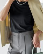 【ドゥクラッセ/DoCLASSE】のハイカウントコットン・ボートネック ブラック|ID: prp329100003116086 ipo3291000000036036613