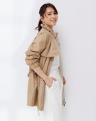 【ドゥクラッセ/DoCLASSE】のAIRタフタ・リバーシブルミドルコート 人気、トレンドファッション・服の通販 founy(ファニー) ファッション Fashion レディースファッション Fashion for Women アウター Coat / Outerwear Collection コート・ロングコート・ピーコート Long Coats, Peacoats & More 秋 Autumn スタンド Stand Collar, Upright Stand タフタ Taffeta, Structured Fabric ダウン Down, Puffer トレンチ Trench, Trench Coat フラップ Flap, Flap Pocket ポーチ Pouch, Small Case リバーシブル Reversible, Two-Sided thumbnail ベージュ|ID: prp329100003116090 ipo3291000000036036618