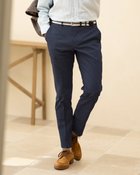 【ドゥクラッセ/DoCLASSE / MEN】のウールライクコットンストレッチパンツ 人気、トレンドファッション・服の通販 founy(ファニー) ファッション Fashion メンズファッション MEN ボトムス Bottoms/Men ドレス Dress メンズ Mens 洗える Washable thumbnail ネイビー|ID: prp329100003116100 ipo3291000000028254929