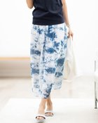 【ドゥクラッセ/DoCLASSE】のタイダイシフォン・ギャザースカート ブルー・パターン|ID: prp329100003116129 ipo3291000000035798888