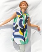 【ドゥクラッセ/DoCLASSE】のコットンボイル・プリントロングシャツ マルチ|ID: prp329100003116149 ipo3291000000036008726