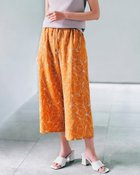 【ドゥクラッセ/DoCLASSE】の14番リネン・リラクシーワイド/50cm オレンジパターン|ID: prp329100003116159 ipo3291000000035795609