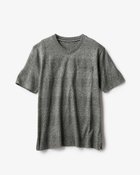 【ドゥクラッセ/DoCLASSE / MEN】のポップコーンボーダーVネックTシャツ チャコール|ID: prp329100003116164 ipo3291000000028254676