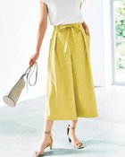 【ドゥクラッセ/DoCLASSE】のストレッチリネン・スカウチョ/リボン付き 人気、トレンドファッション・服の通販 founy(ファニー) ファッション Fashion レディースファッション Fashion for Women パンツ Pants & Trousers リボン Ribbon, Bow thumbnail マスタード|ID: prp329100003116166 ipo3291000000035795494