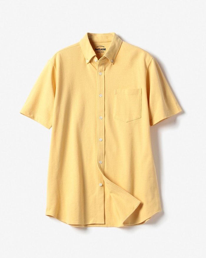 【ドゥクラッセ/DoCLASSE / MEN】のジャケイン・BDシャツ/半袖 インテリア・キッズ・メンズ・レディースファッション・服の通販 founy(ファニー) https://founy.com/ ファッション Fashion メンズファッション Fashion for Men トップス・カットソー Cut & Sew Tops メンズシャツ Shirts ポロシャツ / きれいめカジュアルスタイル Polo Shirts 吸水 Absorbent, Quick-Dry 鹿の子 Piqué, Kanoko Fabric ジャケット Jacket, Outerwear スタイリッシュ Stylish, Fashionable スポーツ Sports, Activewear 半袖 Short Sleeve, Half Sleeve メンズ Men's, Menswear ビジネス 仕事 通勤 Business / Work / Commuting |ID: prp329100003116189 ipo3291000000035797773