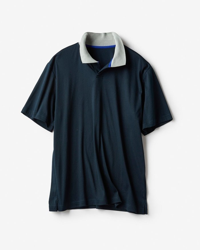 【ドゥクラッセ/DoCLASSE / MEN】のバイカラーポロ インテリア・キッズ・メンズ・レディースファッション・服の通販 founy(ファニー) https://founy.com/ ファッション Fashion メンズファッション Fashion for Men トップス・カットソー Cut & Sew Tops メンズシャツ Shirts ポロシャツ / きれいめカジュアルスタイル Polo Shirts ゴルフ Golf シルケット Silket, Silky Cotton スキッパー Skipper, Open Collar メンズ Men's, Menswear |ID: prp329100003116231 ipo3291000000032720224