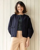 【ドゥクラッセ/DoCLASSE】のとろみリネン・立体スリーブジャケット 人気、トレンドファッション・服の通販 founy(ファニー) ファッション Fashion レディースファッション Fashion for Women アウター Coat / Outerwear Collection レディースジャケット・軽アウター Jackets とろみ Fluid, Flowy Fabric シンプル Simple, Minimal ジャケット Jacket, Outerwear スピンドル Spindle, Drawcord スリーブ Sleeve, Long Sleeve / Short Sleeve ビッグ Big, Oversized ポケット Pocket, Pocket Detail ミックス Mix, Mixed Style リネン Linen, Linen Fabric thumbnail ミッドナイトブルー|ID: prp329100003116247 ipo3291000000035795327
