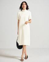 【ドゥクラッセ/DoCLASSE】のアチェローザ・タートルネックワンピース 人気、トレンドファッション・服の通販 founy(ファニー) ファッション Fashion レディースファッション Fashion for Women ワンピース Dresses ジュエリー Jewelry, Accessories ストレート Straight, Straight Cut スリット Slit, Slit Detail セットアップ Set-Up, Coordinated Outfit タートルネック Turtleneck, High Neck ドレープ Drape, Draping Fabric パール Pearl, Pearl Accent フォルム Silhouette, Form |ID:prp329100003116260