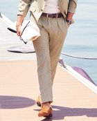 【ドゥクラッセ/DoCLASSE / MEN】のシアサッカーイージーパンツ 人気、トレンドファッション・服の通販 founy(ファニー) ファッション Fashion メンズファッション MEN ボトムス Bottoms/Men シャーリング Shirring メンズ Mens 人気 Popularity 夏 Summer 定番 Standard 洗える Washable thumbnail カーキストライプ|ID: prp329100003116315 ipo3291000000028259150