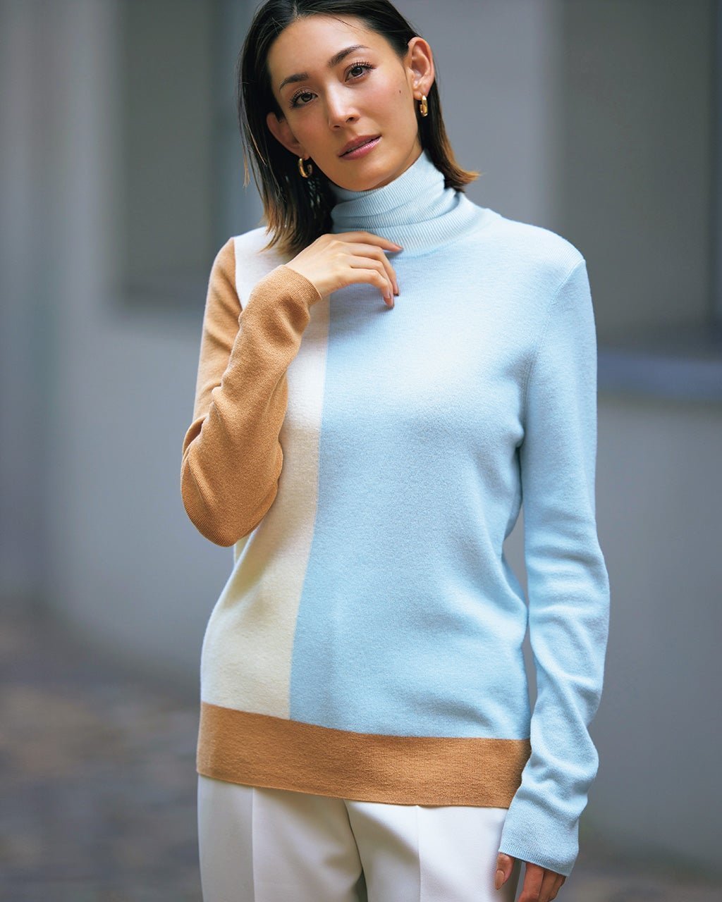 【ドゥクラッセ/DoCLASSE】のマシュマロウール100・タートルネック 人気、トレンドファッション・服の通販 founy(ファニー) 　ファッション　Fashion　レディースファッション　Fashion for Women　トップス・カットソー　Cut & Sew Tops　ニット　Knit Tops & Sweaters　タートルネック・ハイネックトップス　Turtlenecks & High-Neck Tops　なめらか　Smooth, Silky Texture　インナー　Innerwear　シルケット　Silket, Silky Cotton　セーター　Sweater, Knitwear　タートルネック　Turtleneck, High Neck　 other-1|ID: prp329100003116342 ipo3291000000035148041