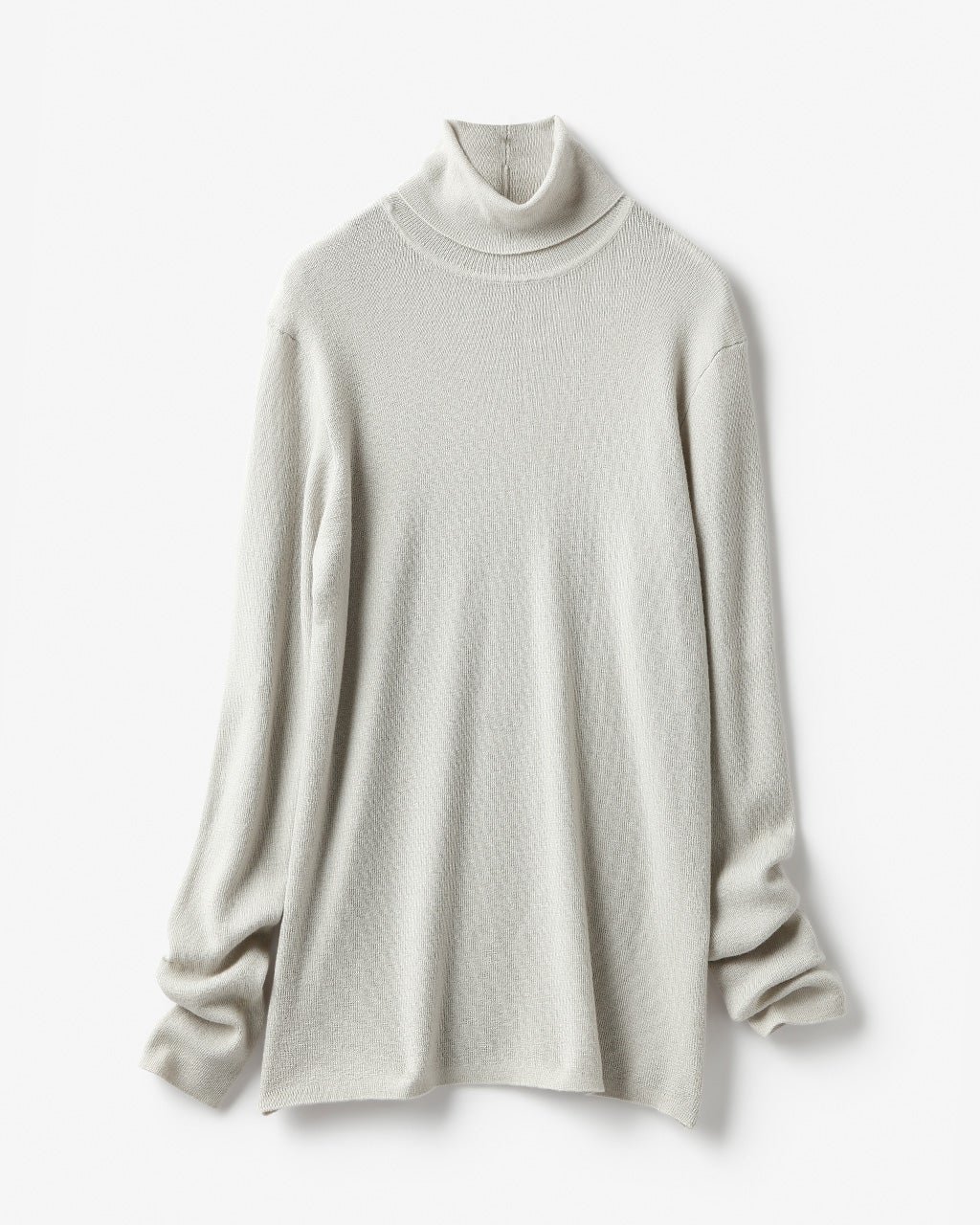 【ドゥクラッセ/DoCLASSE】のマシュマロウール100・タートルネック インテリア・キッズ・メンズ・レディースファッション・服の通販 founy(ファニー) 　ファッション　Fashion　レディースファッション　Fashion for Women　トップス・カットソー　Cut & Sew Tops　ニット　Knit Tops & Sweaters　タートルネック・ハイネックトップス　Turtlenecks & High-Neck Tops　なめらか　Smooth, Silky Texture　インナー　Innerwear　シルケット　Silket, Silky Cotton　セーター　Sweater, Knitwear　タートルネック　Turtleneck, High Neck　ライトグレー|ID: prp329100003116342 ipo3291000000036274029