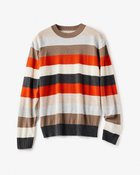 【ドゥクラッセ/DoCLASSE / MEN】のマルチボーダー・プルオーバーニット オレンジパターン|ID: prp329100003116508 ipo3291000000035794790