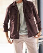 【ドゥクラッセ/DoCLASSE / MEN】のトラベラー5ポケットパッカブルブルゾン バーガンディー|ID: prp329100003116538 ipo3291000000036008796