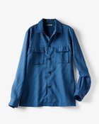 【ドゥクラッセ/DoCLASSE / MEN】のハイブリッド・サファリシャツ/長袖 ネイビー|ID: prp329100003116565 ipo3291000000035800060