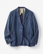 【ドゥクラッセ/DoCLASSE / MEN】の微起毛フルフラン・コンフォートジャケット ブルー|ID: prp329100003116614 ipo3291000000036009153