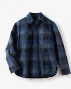 【ドゥクラッセ/DoCLASSE / MEN】のジャカードジャージーCPOジャケット ネイビー|ID: prp329100003116624 ipo3291000000035797020