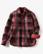 【ドゥクラッセ/DoCLASSE / MEN】のジャカードジャージーCPOジャケット ボルドー|ID: prp329100003116624 ipo3291000000035797022