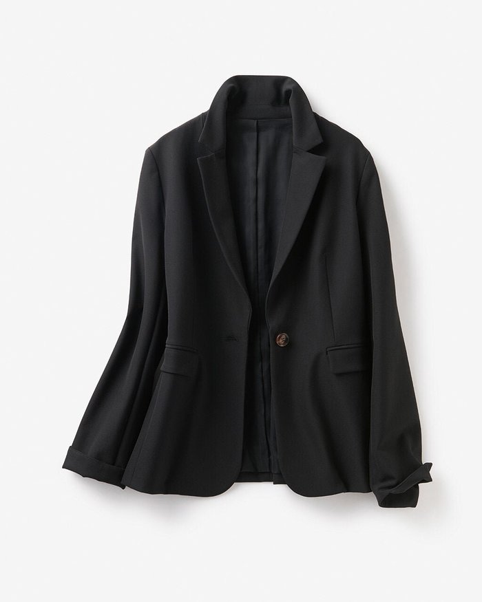 【ドゥクラッセ/DoCLASSE】のリラックスツイル・シングルジャケット インテリア・キッズ・メンズ・レディースファッション・服の通販 founy(ファニー) https://founy.com/ ファッション Fashion レディースファッション Fashion for Women アウター Coat / Outerwear Collection レディースジャケット・軽アウター Jackets ジャケット Jacket, Outerwear ツイル Twist, Twisted Detail |ID: prp329100003116644 ipo3291000000035799938