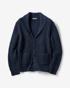 【ドゥクラッセ/DoCLASSE / MEN】のスマートショールカラー カーディガン ネイビー|ID: prp329100003116652 ipo3291000000035797281