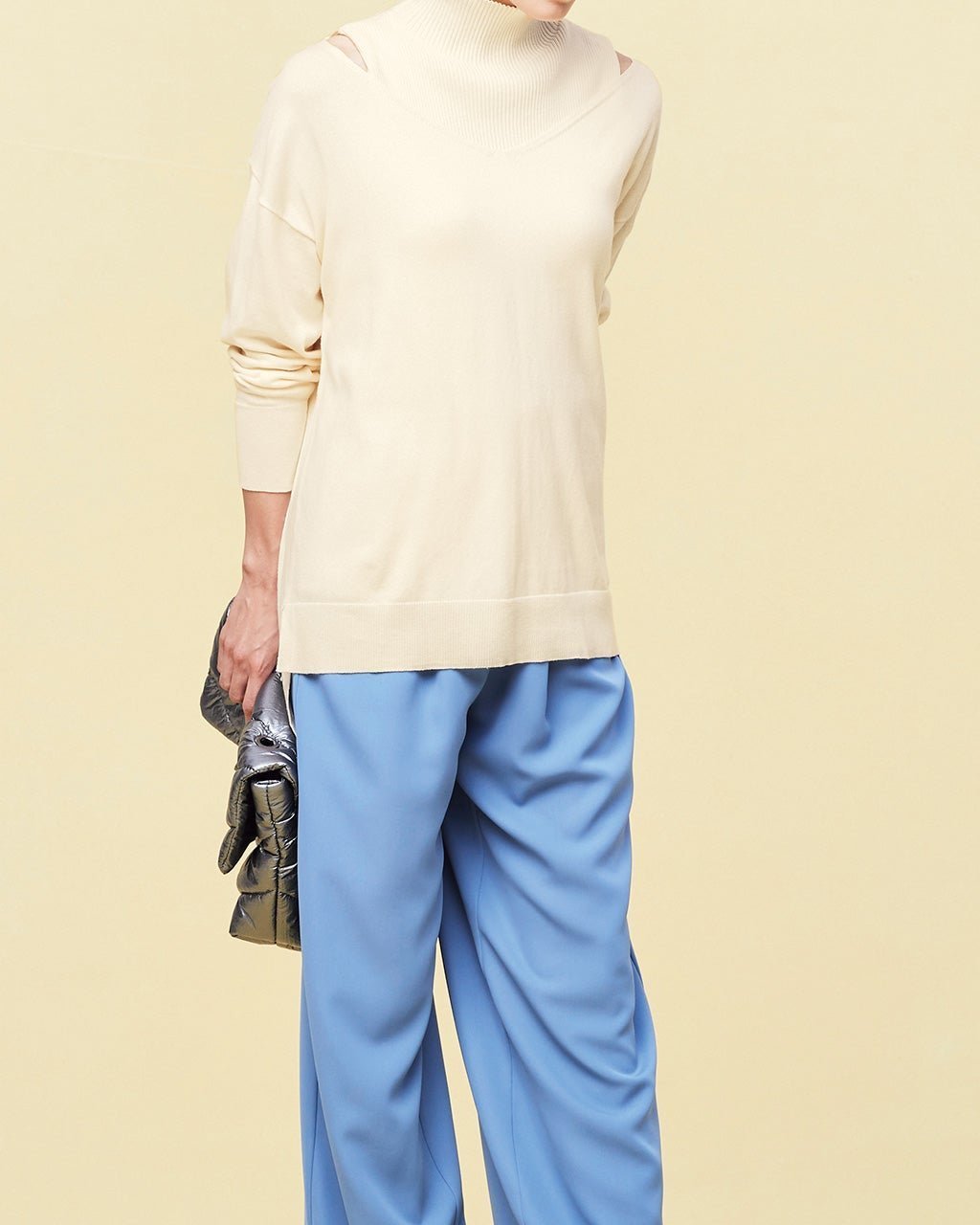 【ドゥクラッセ/DoCLASSE】のオーガニックコットン・ニットアップ 人気、トレンドファッション・服の通販 founy(ファニー) 　ファッション　Fashion　レディースファッション　Fashion for Women　トップス・カットソー　Cut & Sew Tops　ニット　Knit Tops & Sweaters　サマー　Summer, Summer Style　セットアップ　Set-Up, Coordinated Outfit　ハイネック　High Neck, Mock Neck　 other-1|ID: prp329100003116672 ipo3291000000028258679