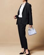 【ドゥクラッセ/DoCLASSE】のプレミアム二重織・テーラードジャケット ブラック|ID: prp329100003116681 ipo3291000000035797174